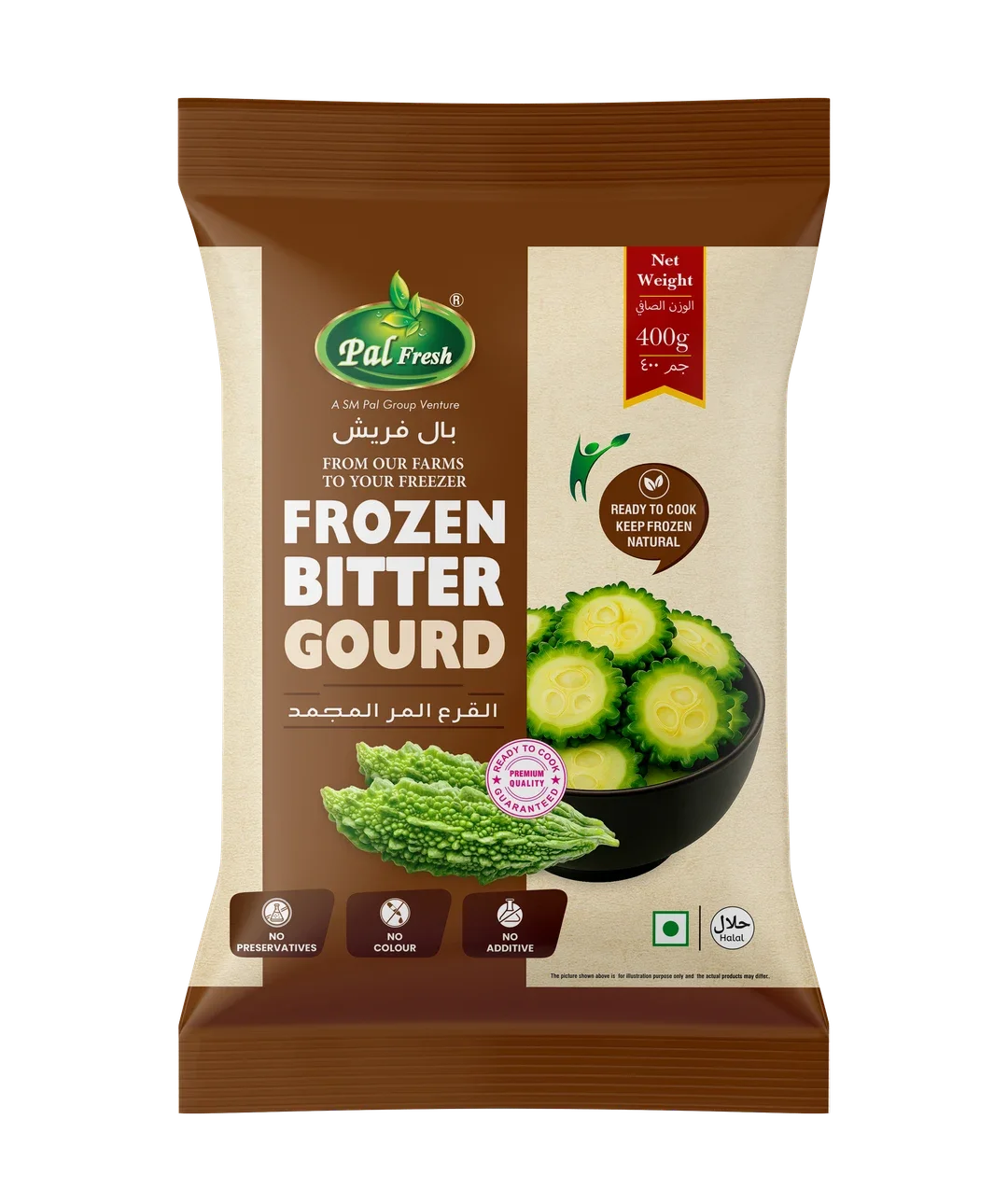 Frozen Bitter Gourd packet