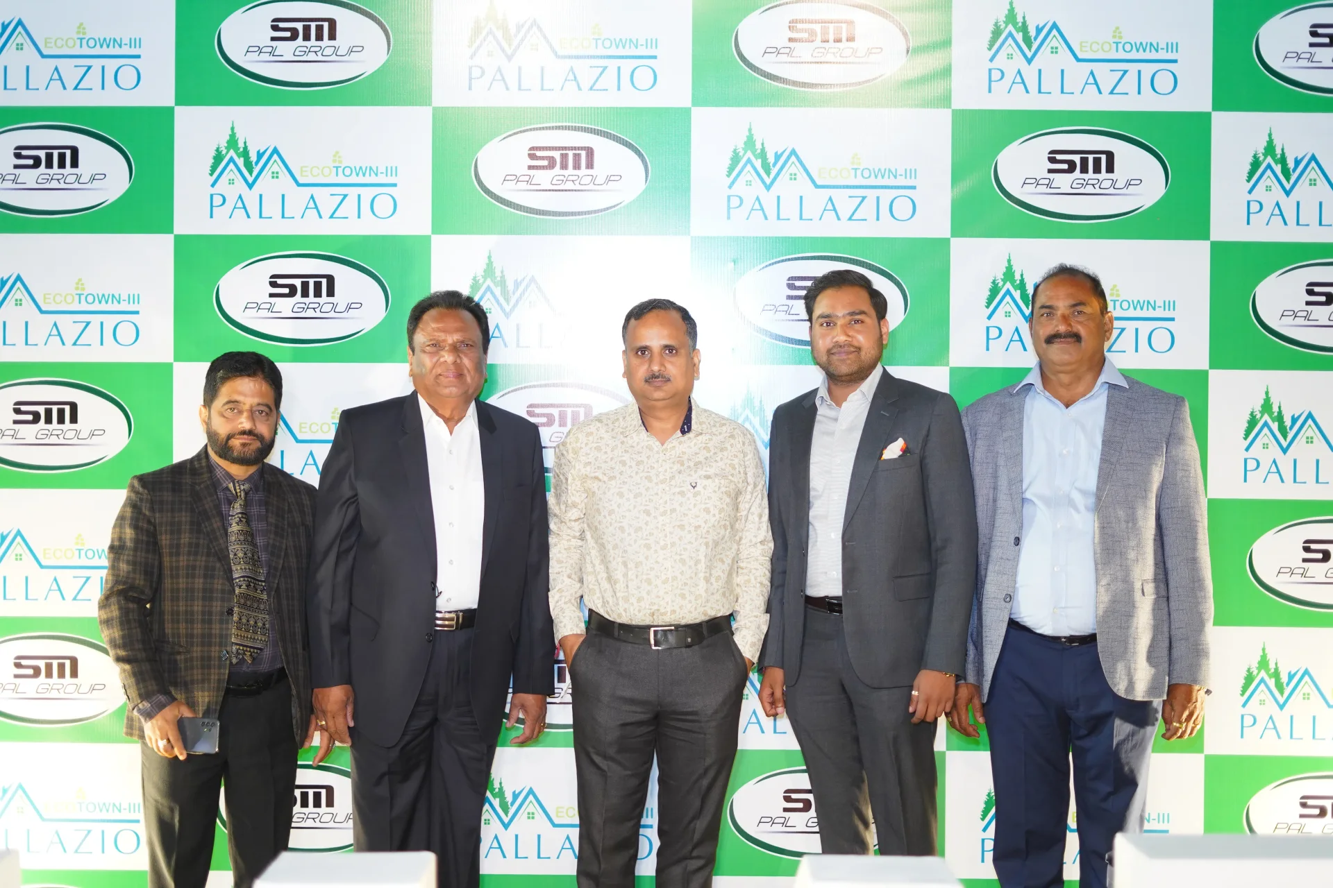 SM Pal Group representatives at a Pallazio gathering