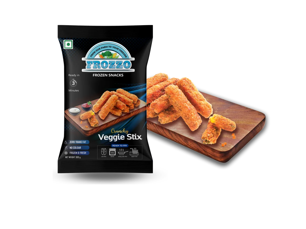 Frozzo Crunchy Veggie Stix packet