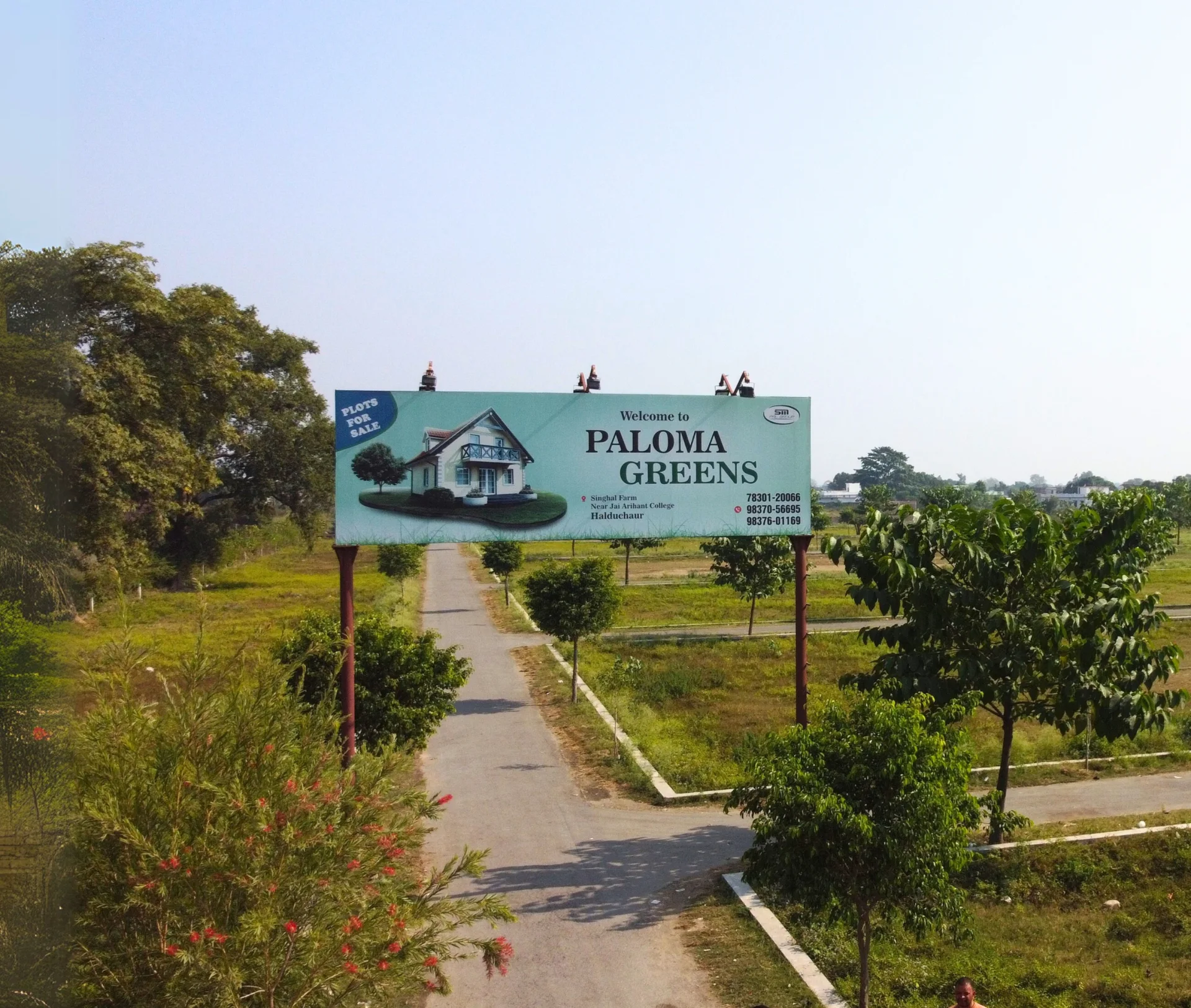 Residential community visual for Paloma Greens in Haldwani