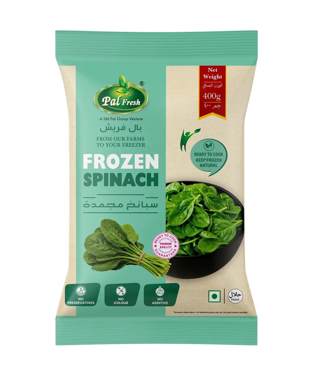 Frozen Spinach packet