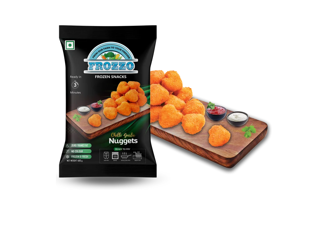 Frozzo Chilli Garlic Nuggets packet