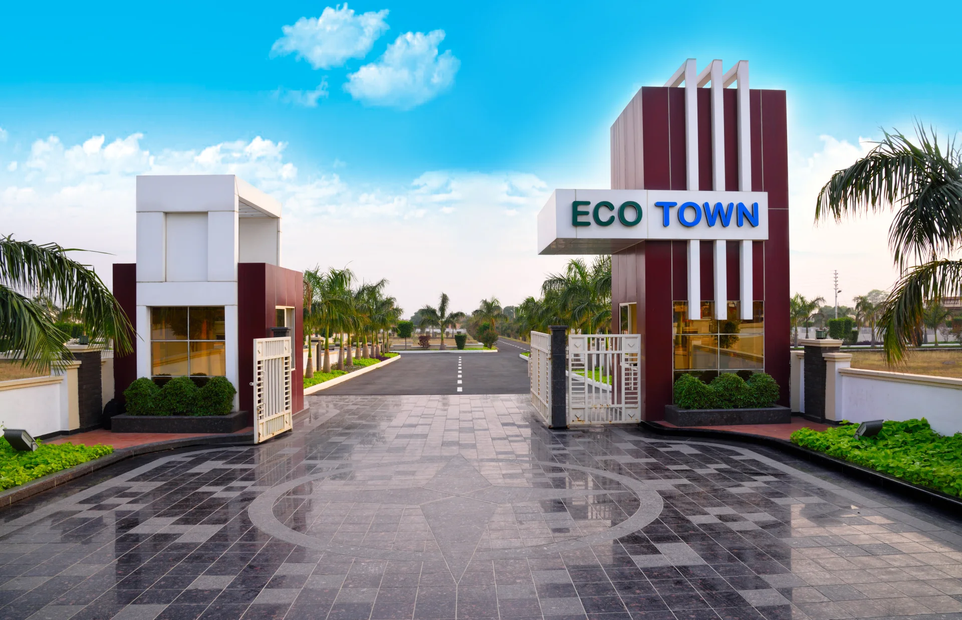 Eco Town residential plot development in Haldwani